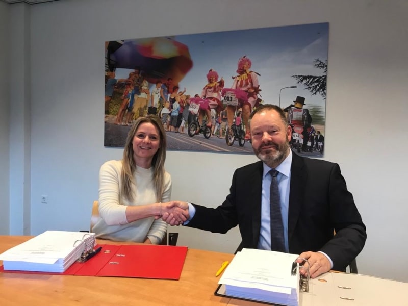 ondertekening centrumlijn Zuid