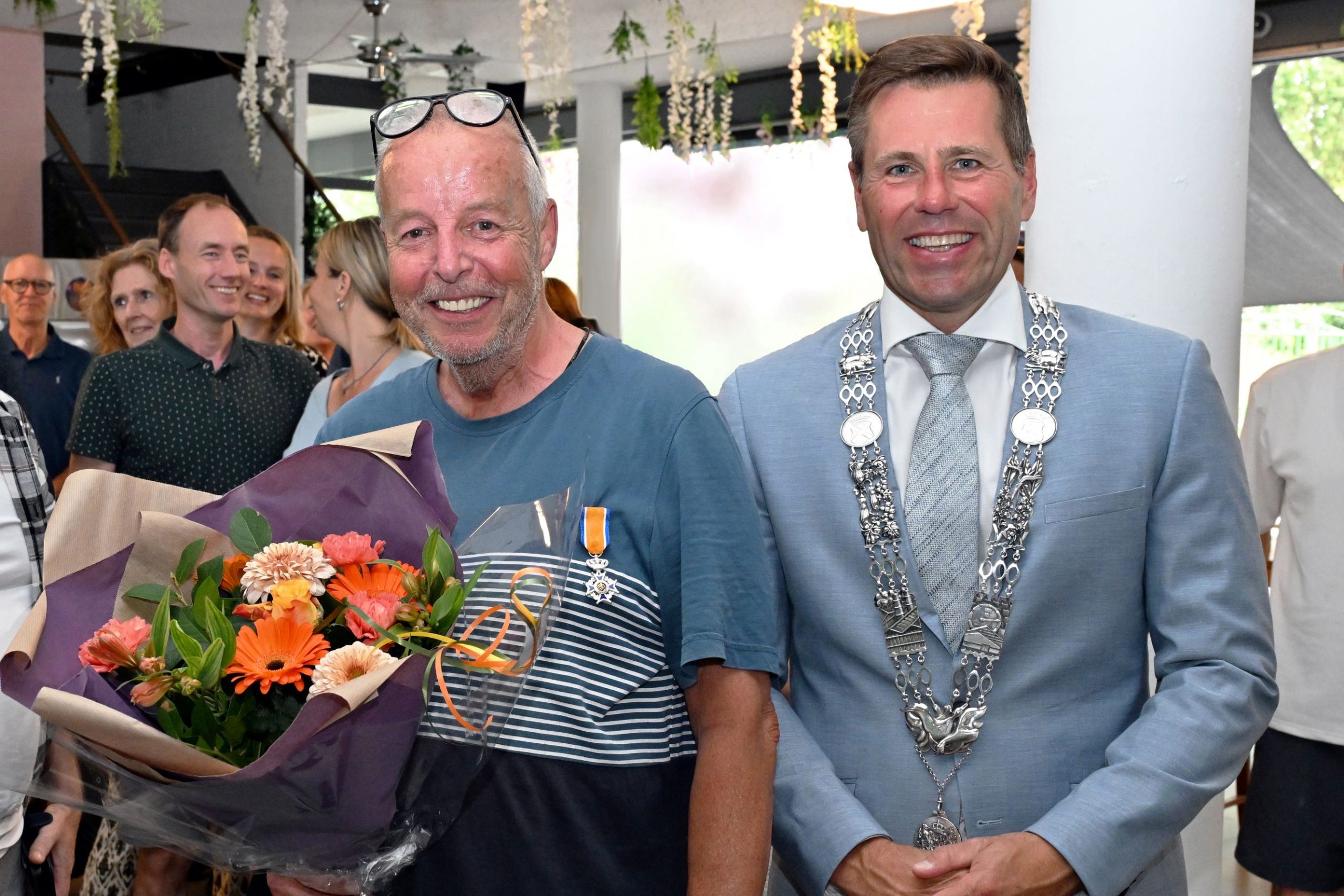 Koninklijke onderscheiding voor Niek van der Wees