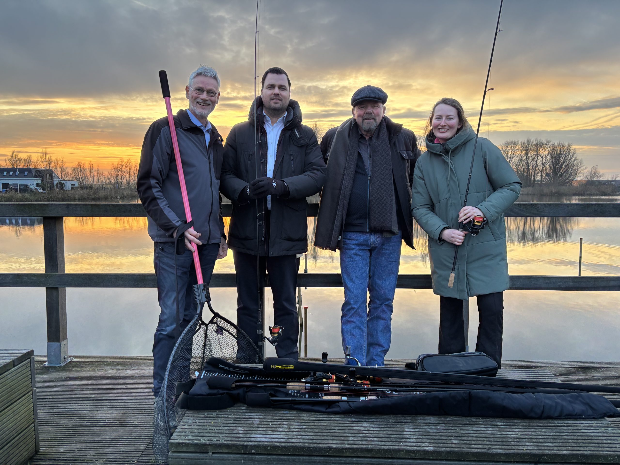 Gemeente en Sportvisserijbelangen Delfland vernieuwen huurovereenkomst voor viswateren